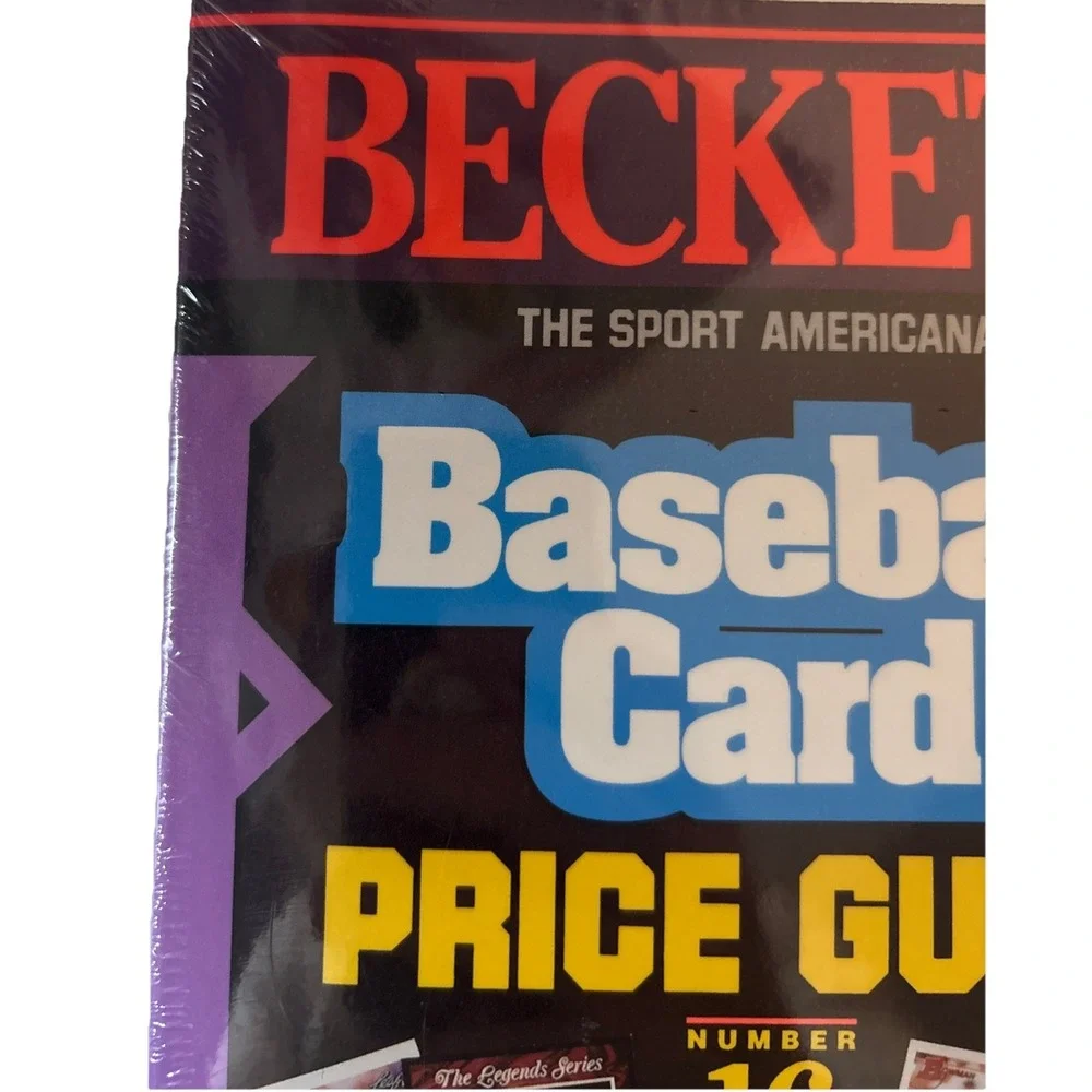 SEALED‎ 1994 Beckett Sport Americana Baseball Card Price Guide #16 Paperback